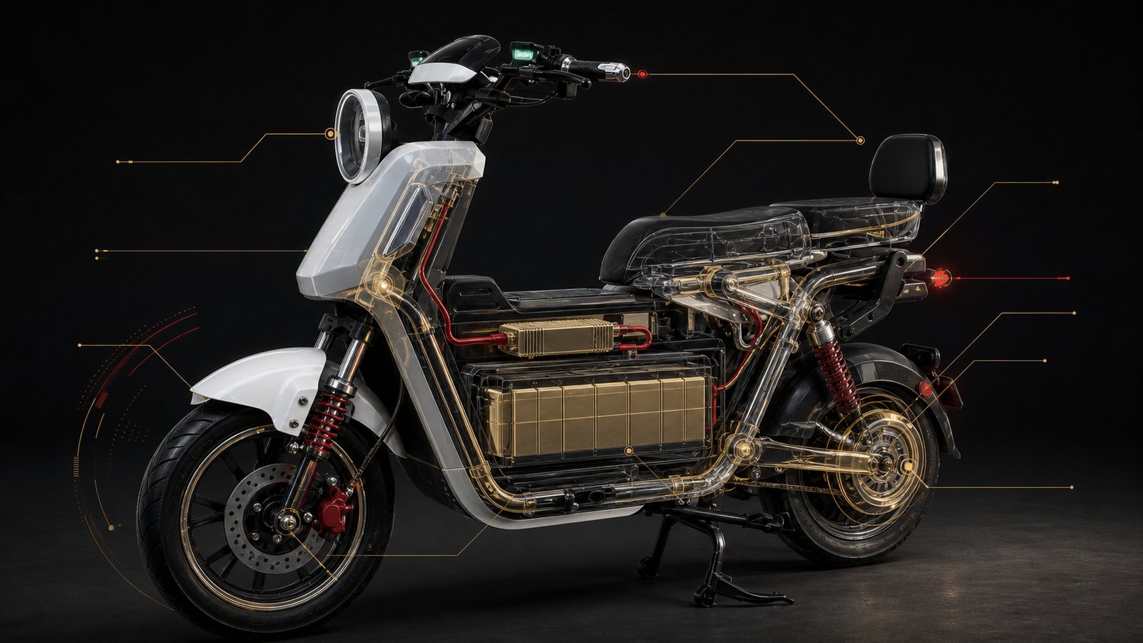 Conceptual visualization of the EVAROQ S1 electric system